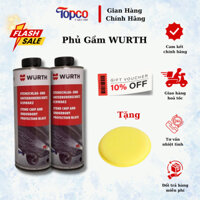 Phủ Gầm WURTH - Chống Ồn, Va Đập, Rỉ Sét, Công Nghệ Đức, Sơn Phủ Gầm Ô Tô 1000ml - Hàng chính hãng