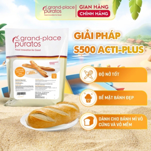 Phụ gia bánh mì S-500 Acti Plus Puratos 1kg