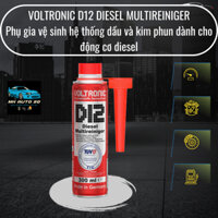 Phụ gia vệ sinh hệ thống dầu và kim phun dành cho động cơ diesel VOLTRONIC d12 diesel multireiniger -chai 300ml