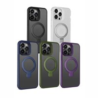 Phù Hợp Bao Da Điện Thoại Hít Nam Châm Vô Hình Kiêm Giá Đỡ Cho iphone 12 pro 11 13 pro max