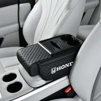 Phù Hợp Cho Xe Honda City Accord Cr-v Jazz Odyssey Brio Xe Mới Da Tay Hộp Tăng Cường Bảo Quản Đa Năng 35cm x 19cm Trung Tâm Tay Gối Có Giá Đỡ Cốc