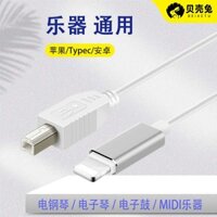 Phù Hợp Dây Cáp Chuyển Đổi Âm Thanh Cho apple otg yamaha electric piano iphone android Type C