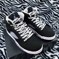 Phù Hợp Dây Giày Air Jordan 5 Retro GS Moonlight Black White Oreo 2021 Giật Mực AJ5