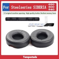 Phù Hợp Đệm Da Bọc Đầu Tai Nghe Chụp Tai Thay Thế Cho steelseries siberia 650 800 840