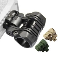 Phù Hợp Giá Đỡ Đèn Pin Gắn Mũ Bảo Hiểm 20mm Tiện Dụng