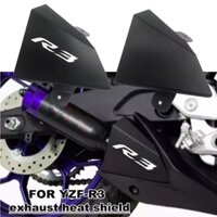 Phù Hợp Ốp Bảo Vệ Ống Pô Xe Máy Yamaha YZF R25 R3 MT-25 MT25 MT-03 MT03 2015-2022