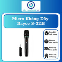 (Phù hợp với tất cả dòng loa và dàn âm thanh) Micro Karaoke Không Dây Đa Năng Rayco S-311B - Hàng chính hãng