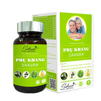 PHỤ KHANG SAKURA Viên uống hỗ trợ điềutrị ngăn ngừa u xơ