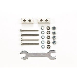 Phụ kiện 95487 MINI 4WD Short MassDamper 6x6x14 *2 Sil Tamiya