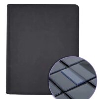 [Phụ kiện] Album / Binder 3x3 đựng toploader card TCG, card bo góc, card idol,… Chất liệu da, có khóa kéo