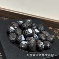 Phụ kiện ba chiều khảm mây nhỏ chạm khắc gỗ đàn hương