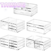 Phụ kiện bàn làm việc TAWJOG, Dụng cụ sắp xếp ngăn kéo bằng nhựa, Văn phòng sắp xếp bàn có thể xếp chồng lên nhau