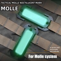 Phụ Kiện Bánh Răng Nhựa Phản Quang EDC Cho Ba Lô Molle