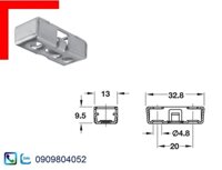 Phụ kiện bas liên kết hafele 262.72.953 với chi tiết lọt lòng