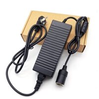 Phụ kiện bơm thuyền sup - Cục chuyển dòng điện từ 220V xuống 12V tẩu ô tô