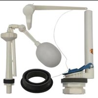Phụ kiện bồn cầu chia đôi kiểu cũ, van xả bồn cầu đa năng với bộ van đầu vào bóng nổi và cờ lê