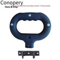 Phụ kiện cắm trại CONOPERY, Bộ tay cầm xe đẩy đa năng Wagon, Bộ phận sửa chữa khóa cố định bằng nhựa bền bỉ Tay cầm thay thế Đồ dùng cắm trại