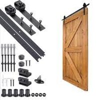 Phụ kiện cánh cửa lùa bắt nổi cổ điển màu đen Pandoor 3m