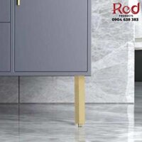 Phụ kiện chân bàn vuông bằng nhôm 0171-DZM