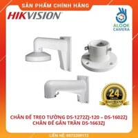 Phụ kiên cho Camera HIKVISION : Chân Đế treo tường DS-1272ZJ-120 ; DS-1602ZJ ; Chân đế gắn trần DS-1663ZJ