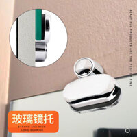 Phụ kiện cố định gương kính Kẹp gương phòng tắm Kẹp cố định tường Kẹp gương phòng tập thể dục Kẹp cố định kính A5XK
