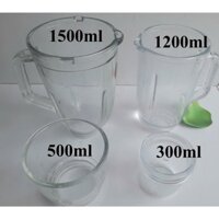 Phụ kiện cối thủy tinh bé, cốc sinh tố máy xay sunhouse SHD5112/ SHD5115/ SHD5580 / SHD5582