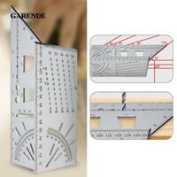 Phụ kiện công cụ Scriber thước chữ T góc 45 / 90 độ Garende