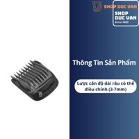 Phụ Kiện Cữ Lược Có Thể Điều Chỉnh 3-7mm Dành Cho Máy Tông Đơ Tỉa Râu Đa Năng Philips Multigroom Series 5000 MG5910 MG5730 MG5720