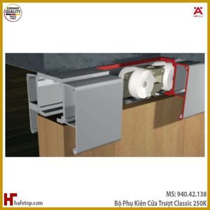 Phụ kiện cửa trượt 250K Hafele 940.42.138