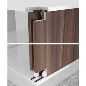 Phụ kiện cửa trượt 3 cánh lọt lòng Hafele 494.00.121