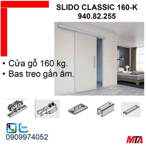 Phụ kiện cửa trượt Hafele 160-K 940.82.255