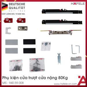 Phụ kiện cửa trượt Hafele 940.59.008 sildo design 80-M