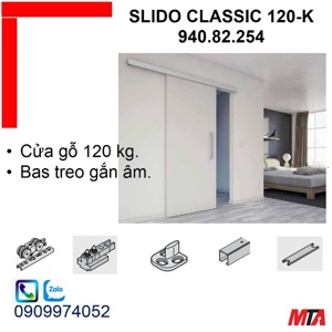 Phụ kiện cửa trượt Hafele 940.82.254