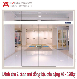 Phụ Kiện Cửa Trượt Kính Đồng Bộ Hafele 940.44.003