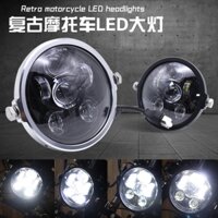 Phụ kiện đầu máy có sẵn Thích hợp cho xe máy Honda Yamaha Tianjun Suzuki Đèn pha sửa đổi đa năng Đèn tròn LED lắp ráp ánh sáng gần cao