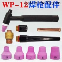 Phụ kiện đầu súng hàn hồ quang Argon làm mát bằng nước Wp-12 số. 5 Vòi phun sứ lệch vòi phun sứ Cần vonfram