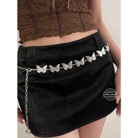 Phụ Kiện Dây Xích Đeo Hông Hình Bướm Thời Trang Cho Nữ