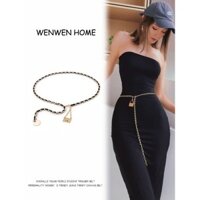 Phụ kiện dây xích thắt lưng Thắt lưng nữ Dây chuyền trang trí mỏng #YDG0114#