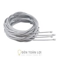 Phụ Kiện Đèn: Dây cáp treo đèn, treo hồ cá bọc nhựa 3 mét