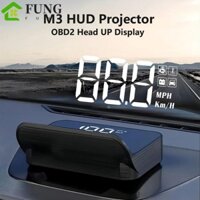 Phụ kiện đồng hồ tốc độ ô tô FUNG, Đồng hồ đo thông minh OBD2 Màn hình hiển thị đầu lên, Khả năng tương thích đa năng kỹ thuật số Màn hình máy chiếu HUD Phụ kiện điện tử ô tô