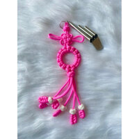 Phụ kiện gắn còi - móc treo balo, túi xách - đồ dùng gia đình phật tử - gút dây handmade