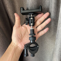 Phụ kiện giá đỡ sàn, giá đỡ phát trực tiếp, kẹp cố định, giá đỡ điện thoại đa chức năng, phụ kiện giá đỡ điện thoại XXZE