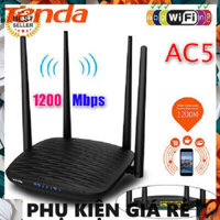 PHỤ KIỆN GIÁ RẺ ✅ Bộ Thiết Bị Phát Wifi TENDA  AC5 1200Mbps ( Đã sử dụng ) Cục Phát Sóng Wifi 4 Râu Kết Nối Tốc Độ Cao -