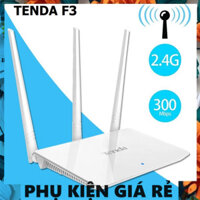PHỤ KIỆN GIÁ RẺ ✅ Bộ Thiết Bị Phát Wifi TENDA F3 300Mbps ( Đã sử dụng ) Cục Phát Sóng Wifi 3 Râu - kèm hướng dẫn cài đặt