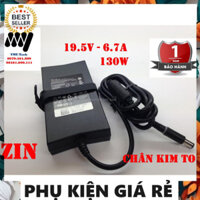 PHỤ KIỆN GIÁ RẺ ✅ Sạc laptop Dell 19.5v-6.7A 130W ZIN chân kim tròn to 7.4mm-5.0mm- Adapter kèm dây nguồn XPS 15 17 M240
