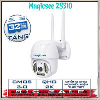 PHỤ KIỆN GIÁ TẠI KHO ▄ Camera giám sát ngoài trời không dây wifi Magicsee ZS310 - Độ phân giải 2K - AI - tặng kèm thẻ 32