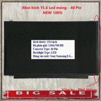 PHỤ KIỆN GIÁ TẠI KHO ▄ Màn hình Laptop HP 15-R 15-r042TU 15-r012TX 15-p047TU kích thước 15.6 inch LED Mỏng SLIM - 40 pi