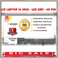 PHỤ KIỆN GIÁ TẠI KHO ▄ Màn Hình Laptop 14 Inch LED Dày 40 Pin (1366x768) Thay Thế Cho Dell HP Lenovo Toshiba LG Asus