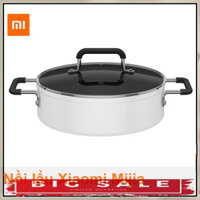 PHỤ KIỆN GIÁ TẠI KHO ▄ Nồi Mi Mijia dùng cho bếp điện từ cảm ứng Hợp Kim Nhôm Thép Inox 430 không gỉ chống dính