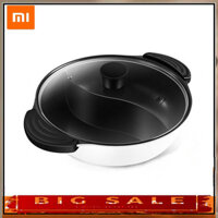 PHỤ KIỆN GIÁ TẠI KHO ▄  Nồi Lẩu Cao Cấp 2 Ngăn 2 Vị Mi Mijia 4L Induction Cooker Hợp Kim Nhôm Thép Inox 430 Không Gỉ chố